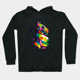 Cute Cat Pet Pop Art Hoodie